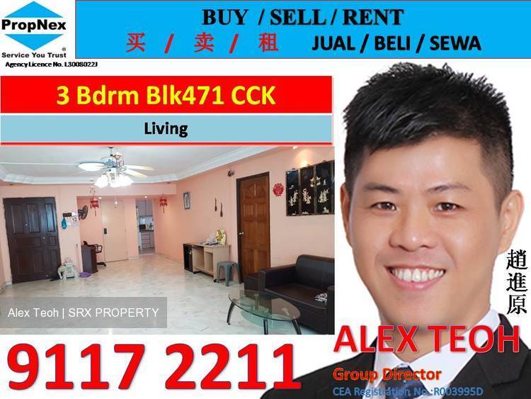 Blk 471 Choa Chu Kang Avenue 3 (Choa Chu Kang), HDB 5 Rooms #181548632